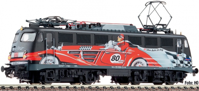 Electric locomotive 115 509-2 80 Years of AutoZug<br /><a href='images/pictures/Roco/Fleischmann-733806.jpg' target='_blank'>Full size image</a>